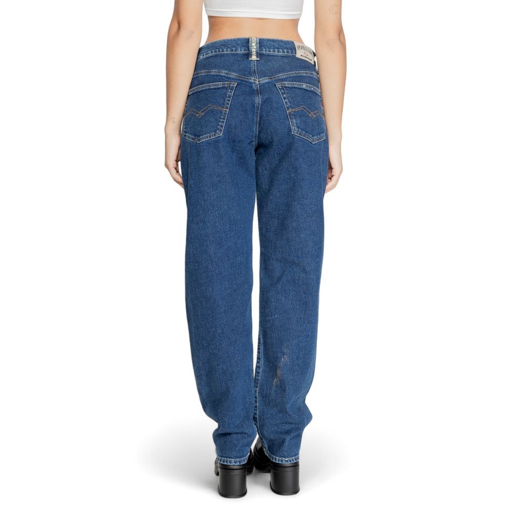 Replay Blaue Baumwolljeans & Hose