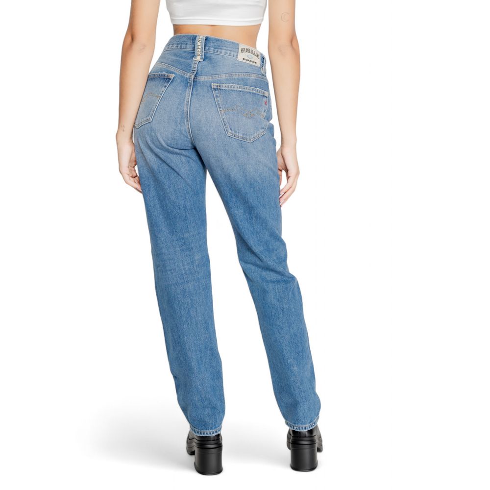 Replay Blaue Baumwolljeans & Hose