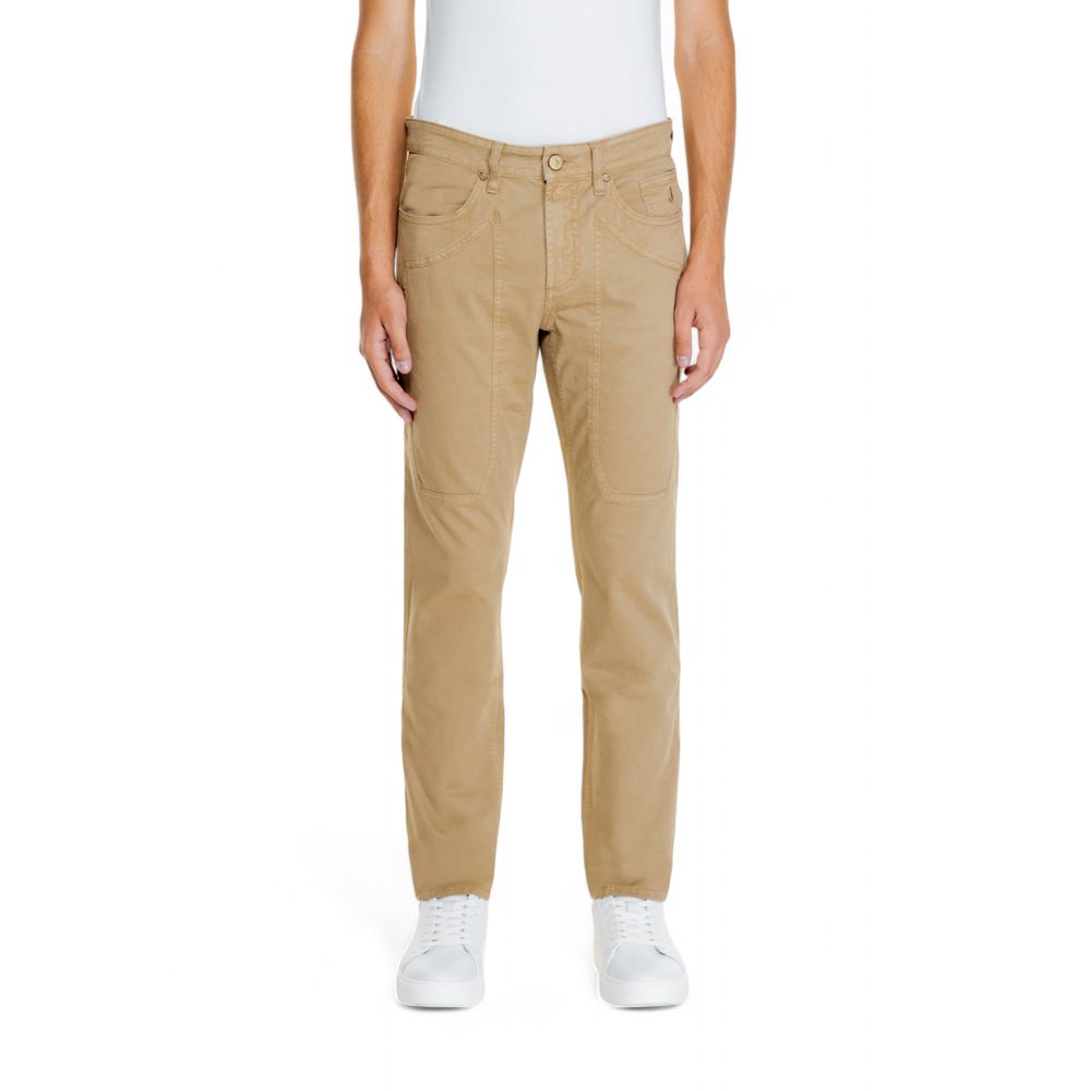 Jeckerson Beige Baumwolljeans & Hose