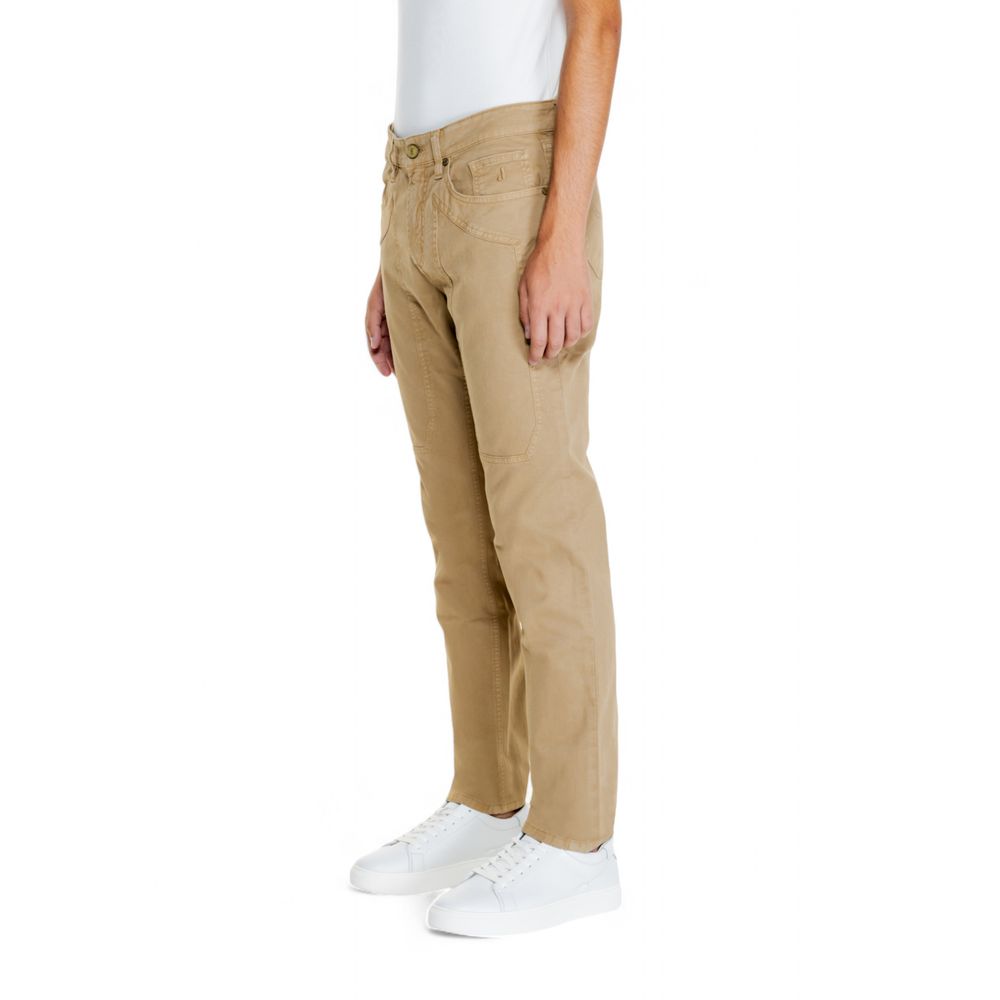 Jeckerson Beige Baumwolljeans & Hose