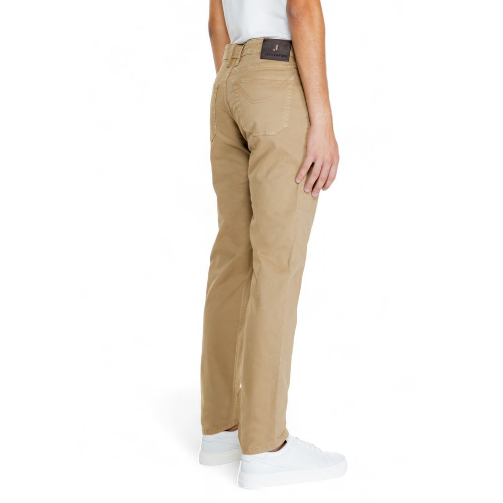 Jeckerson Beige Baumwolljeans & Hose