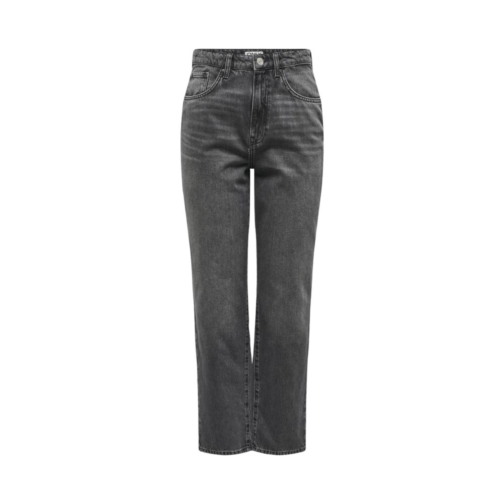 Only Graue Baumwolljeans & Hose