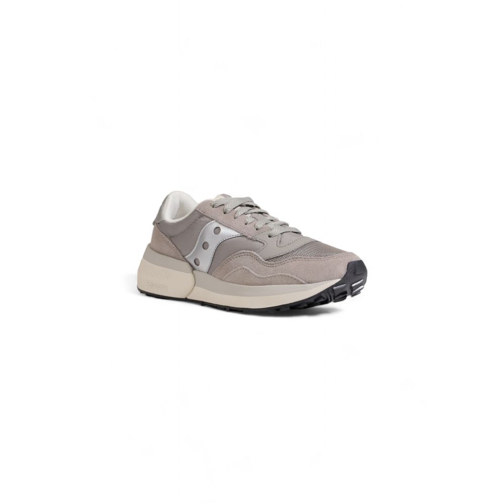 Saucony Graue Wildleder Sneaker