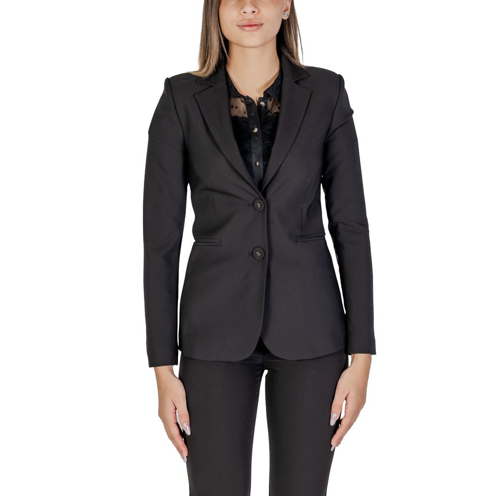 Sandro Ferrone Schwarze Polyester Anzüge & Blazer