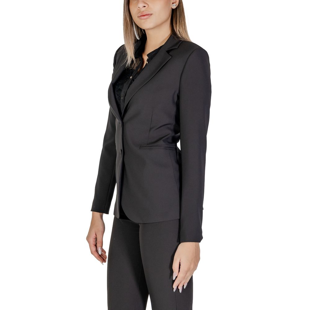 Sandro Ferrone Schwarze Polyester Anzüge & Blazer