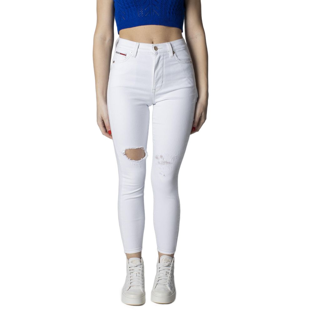 Tommy Hilfiger Jeans Weiße Baumwolljeans & Hose