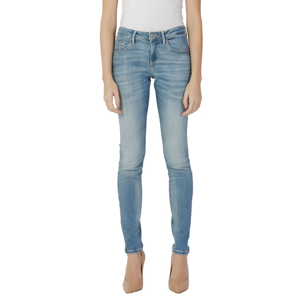 Guess Blaue Baumwolljeans & Hose