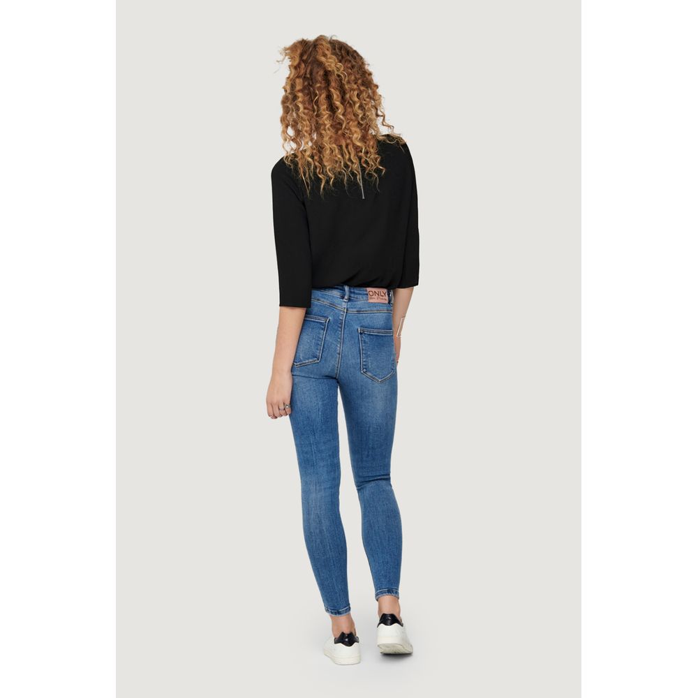 Only Blaue Baumwolljeans & Hose