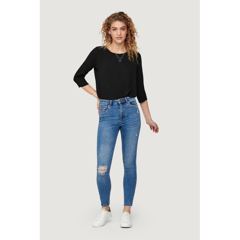 Only Blaue Baumwolljeans & Hose