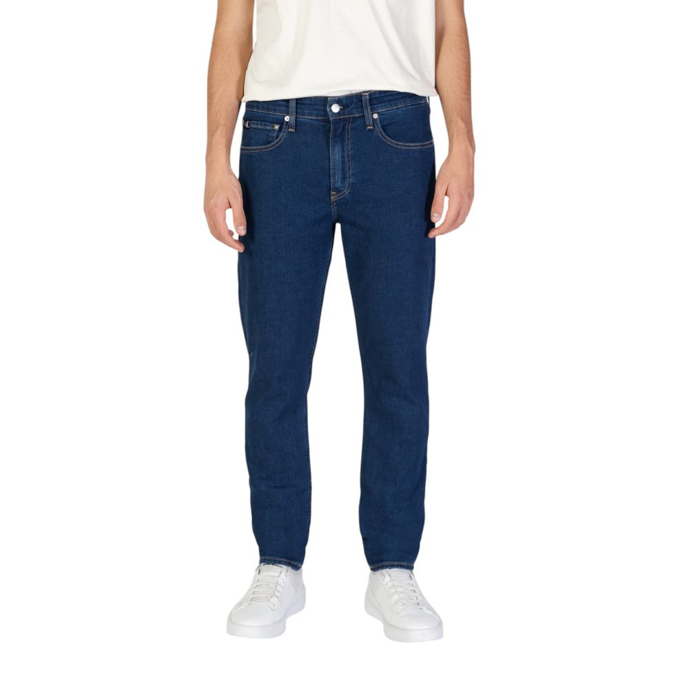 Calvin Klein Jeans Blaue Baumwolljeans & Hose