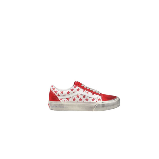 Vans Rote Wildleder Sneaker