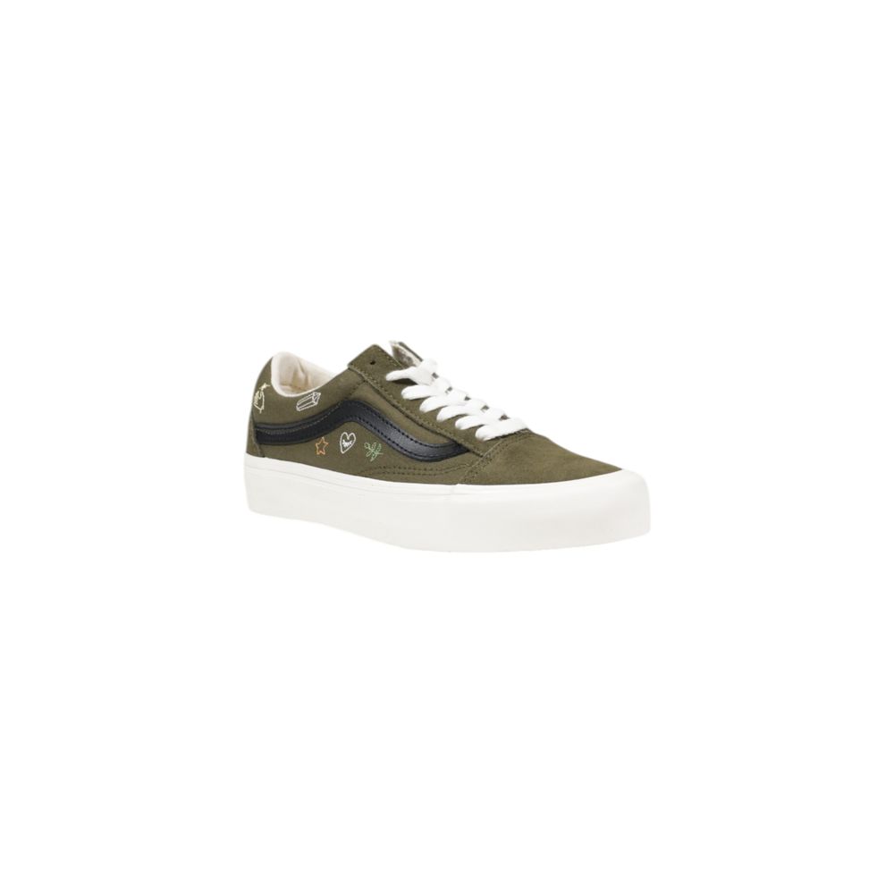 Vans Grüner Leder-Sneaker