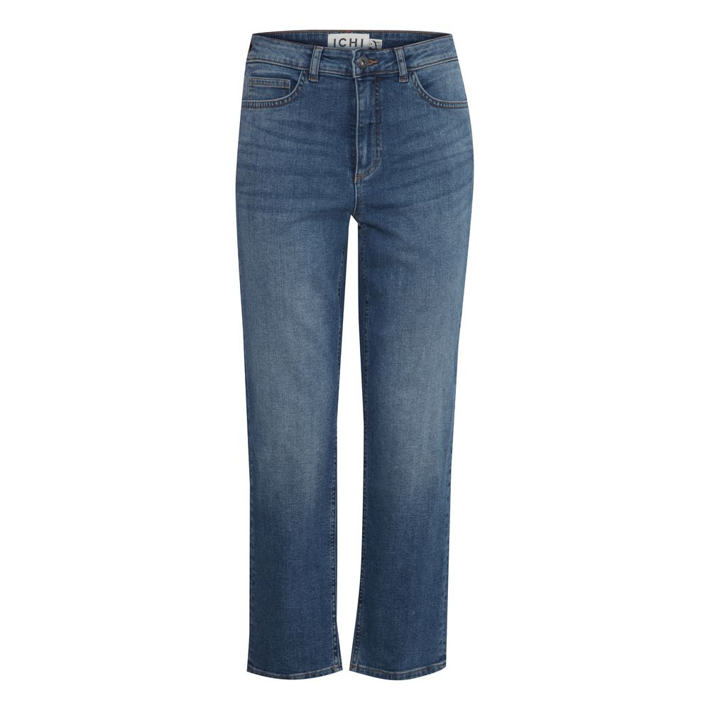 ICHI Blaue Baumwolljeans & Hose