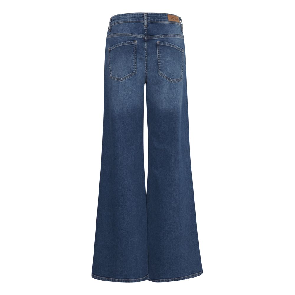 ICHI Blaue Baumwolljeans & Hose