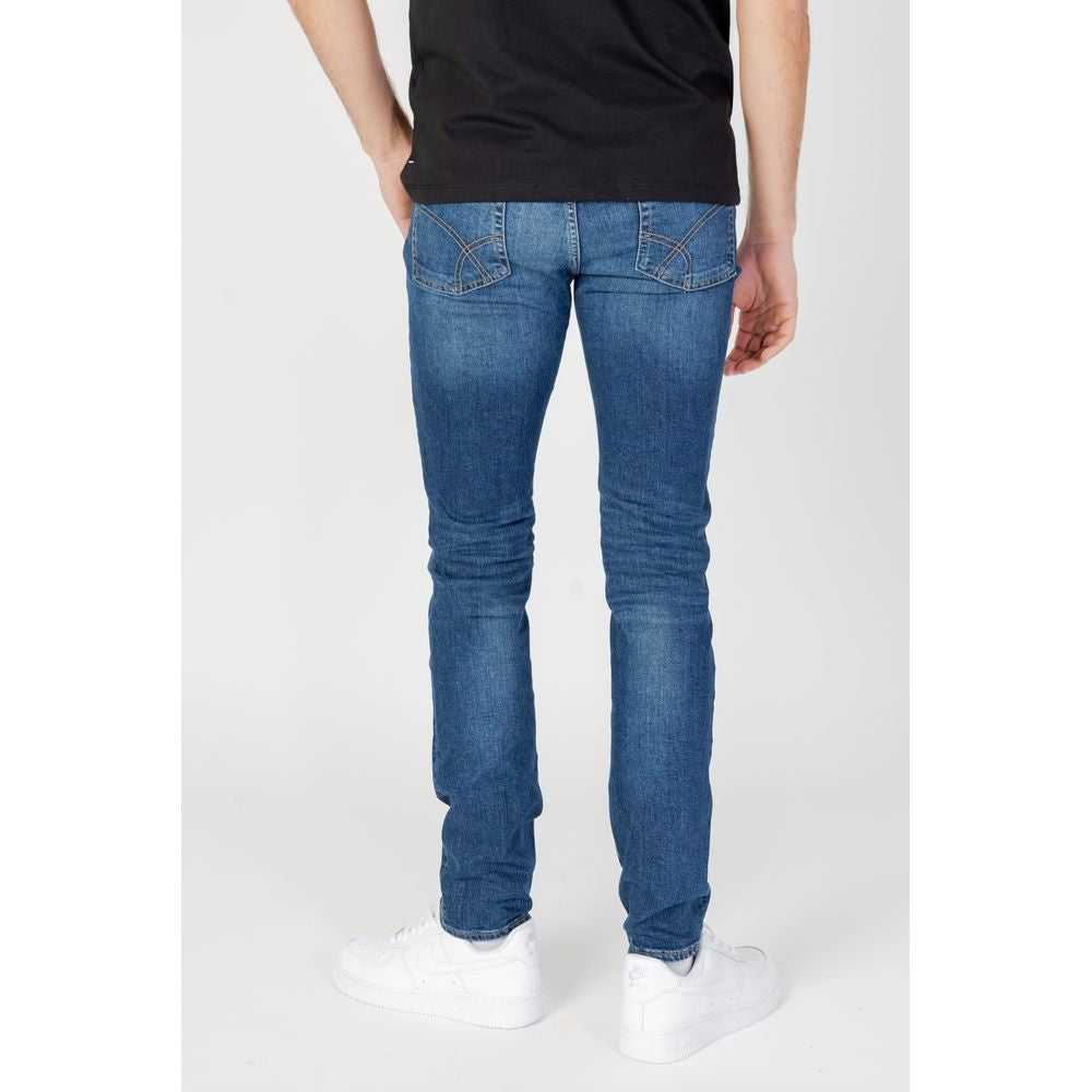 Gas Blaue Baumwolljeans & Hose