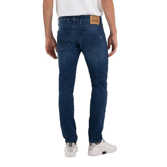 Replay Blaue Baumwolljeans & Hose