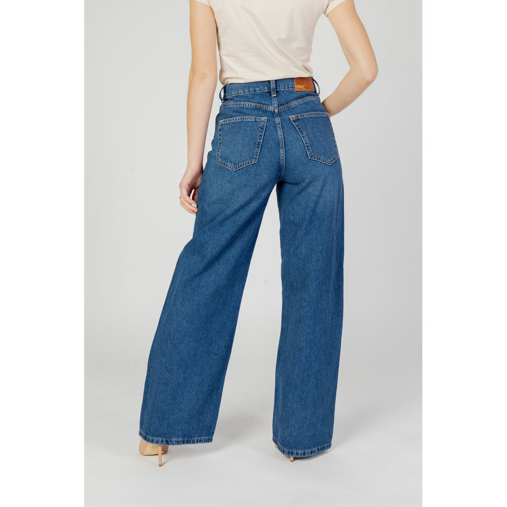 Only Blaue Baumwolljeans & Hose