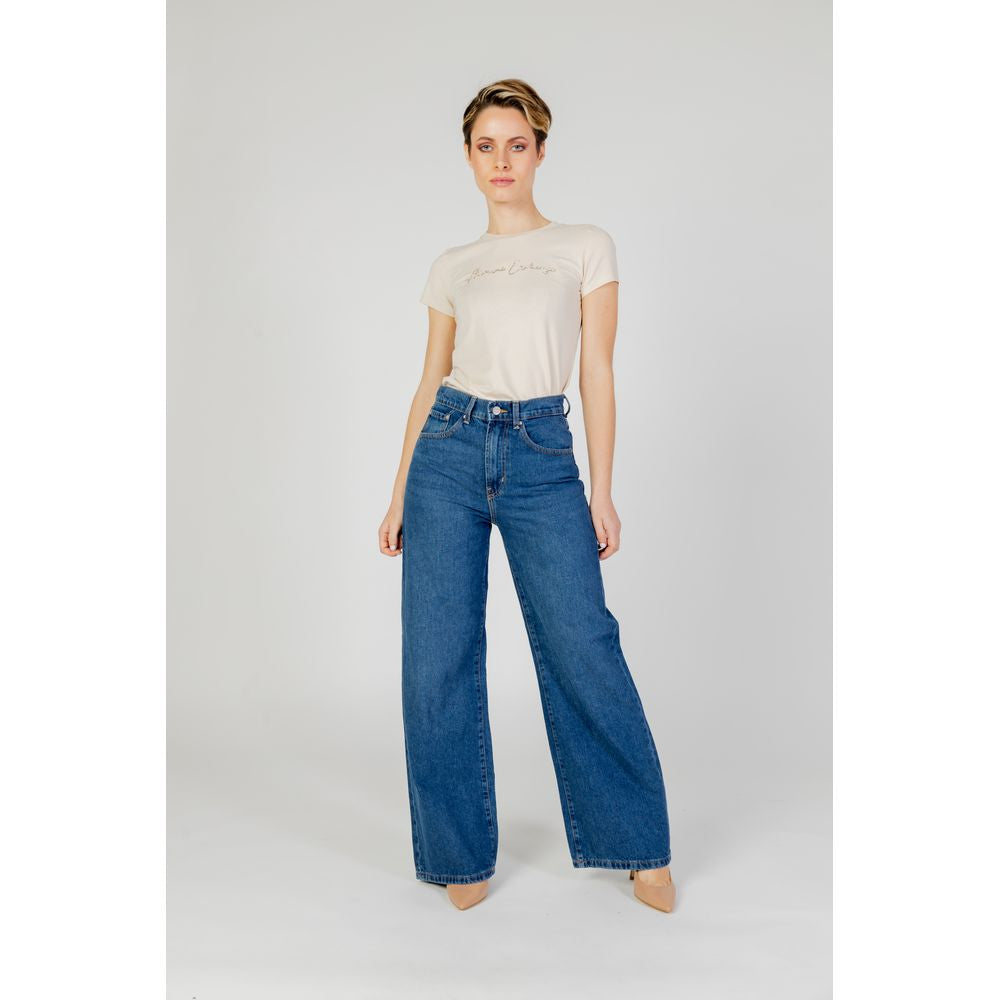 Only Blaue Baumwolljeans & Hose