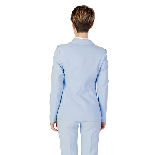 Sandro Ferrone Blaue Polyester Anzüge & Blazer