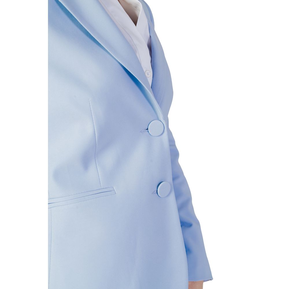 Sandro Ferrone Blaue Polyester Anzüge & Blazer