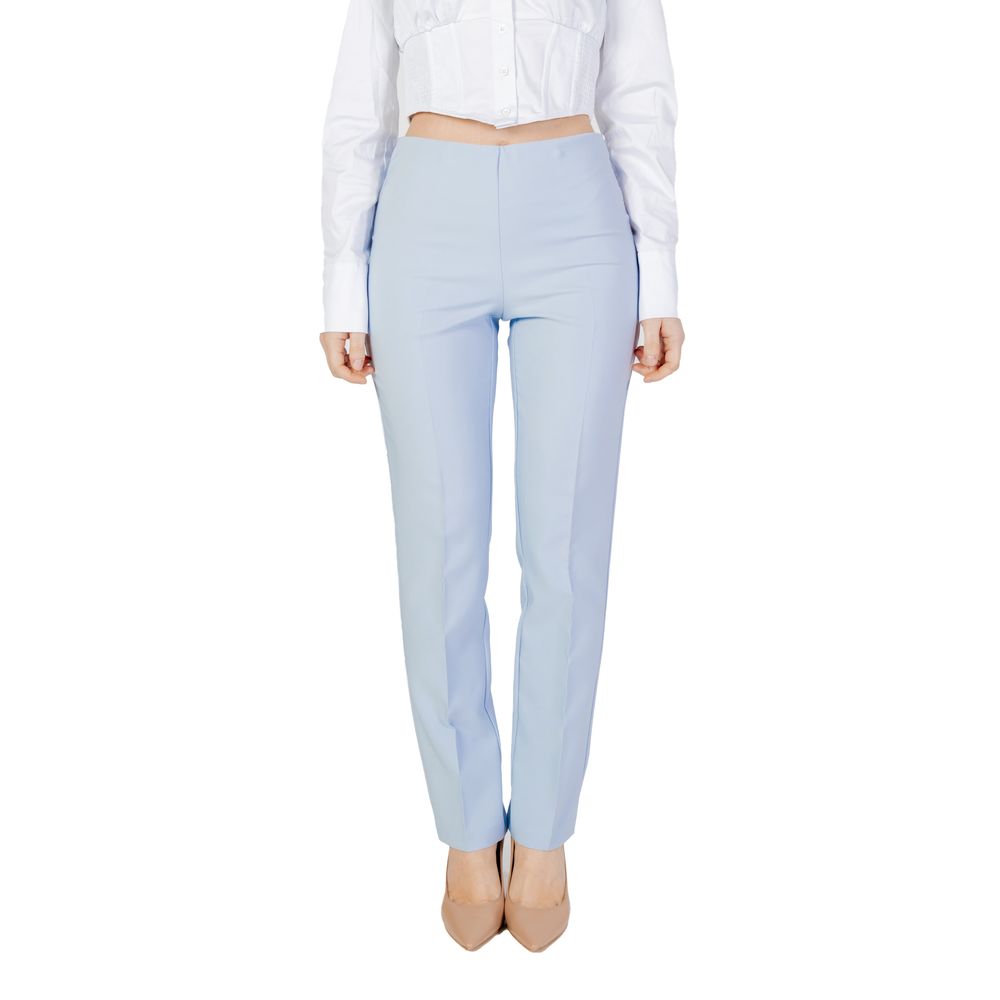 Sandro Ferrone Blaue Polyester Jeans & Hose