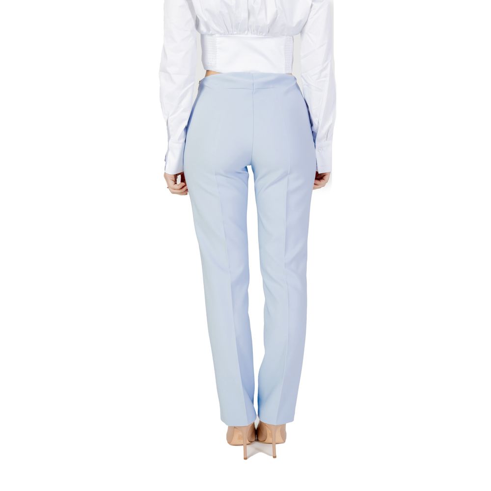 Sandro Ferrone Blaue Polyester Jeans & Hose