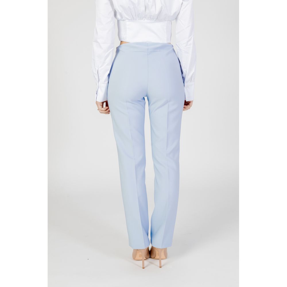 Sandro Ferrone Blaue Polyester Jeans & Hose