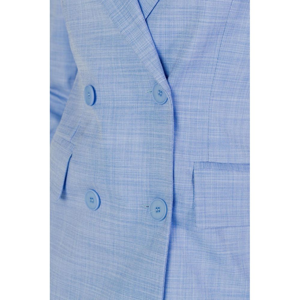 Sandro Ferrone Blaue Viskose Anzüge & Blazer