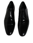 Bild in Galerie-Betrachter laden, Dolce & Gabbana Black Leather Lace Up Derby Formal Shoes
