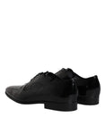 Bild in Galerie-Betrachter laden, Dolce & Gabbana Black Leather Lace Up Derby Formal Shoes
