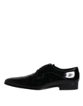 Bild in Galerie-Betrachter laden, Dolce & Gabbana Black Leather Lace Up Derby Formal Shoes
