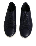 Bild in Galerie-Betrachter laden, Dolce & Gabbana Black Low Top Men Saint Tropez Sneakers Shoes
