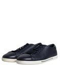 Bild in Galerie-Betrachter laden, Dolce & Gabbana Black Low Top Men Saint Tropez Sneakers Shoes
