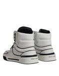 Bild in Galerie-Betrachter laden, Dolce & Gabbana White Leather High Top Men Sneakers Shoes
