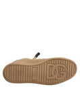 Bild in Galerie-Betrachter laden, Dolce & Gabbana Brown Jute Fabric Low Top Men Sneakers Shoes
