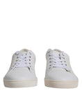 Bild in Galerie-Betrachter laden, Dolce & Gabbana White Leather Low Top Men Sneakers Shoes
