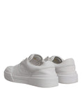 Bild in Galerie-Betrachter laden, Dolce & Gabbana White Miami Leather Low Top Sneakers Shoes
