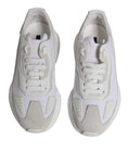 Bild in Galerie-Betrachter laden, Dolce & Gabbana White Leather Daymaster Low Top Sneaker Shoes
