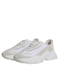 Bild in Galerie-Betrachter laden, Dolce & Gabbana White Leather Daymaster Low Top Sneaker Shoes
