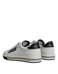 Bild in Galerie-Betrachter laden, Dolce & Gabbana White Leather Low Top Men Sneakers Shoes
