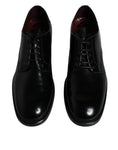 Load image into Gallery viewer, Dolce & Gabbana Black Leather Lace Up Men Derby Formal Shoes
