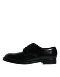 Load image into Gallery viewer, Dolce & Gabbana Black Leather Lace Up Men Derby Formal Shoes
