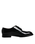 Load image into Gallery viewer, Dolce & Gabbana Black Leather Lace Up Men Derby Formal Shoes
