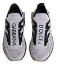 Bild in Galerie-Betrachter laden, Dolce & Gabbana White SORRENTO Sport Stretch Sneakers Shoes
