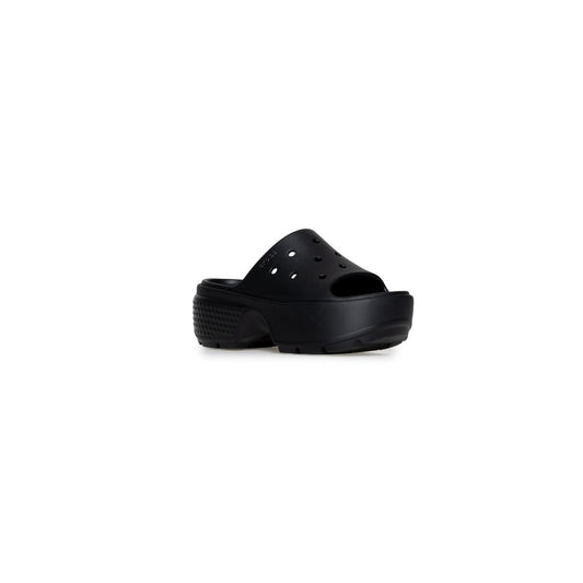 Crocs Schwarze Croslite-Sandale