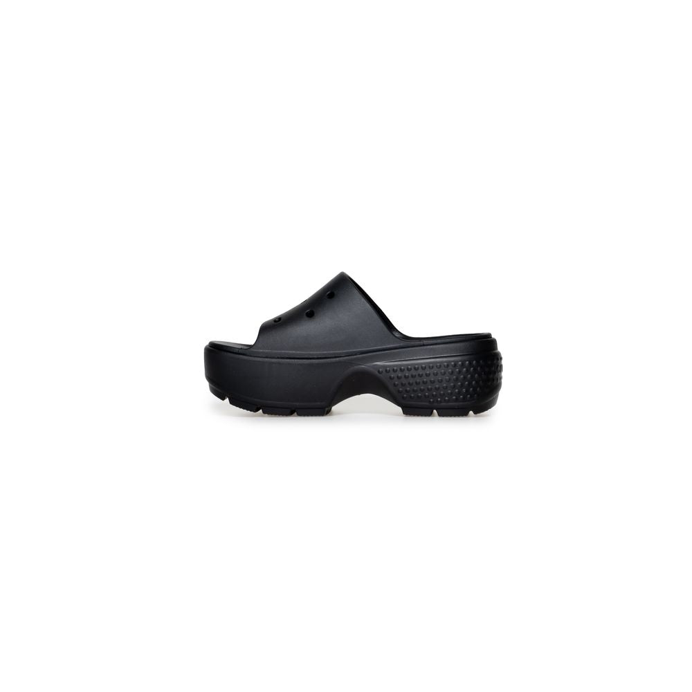 Crocs Schwarze Croslite-Sandale