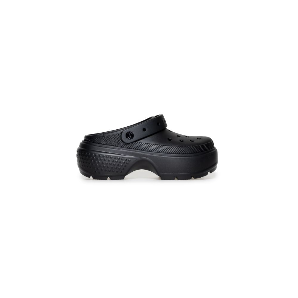 Crocs Schwarze Croslite-Sandale