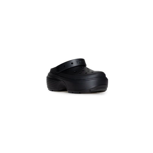 Crocs Schwarze Croslite-Sandale