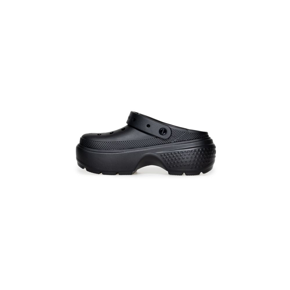 Crocs Schwarze Croslite-Sandale