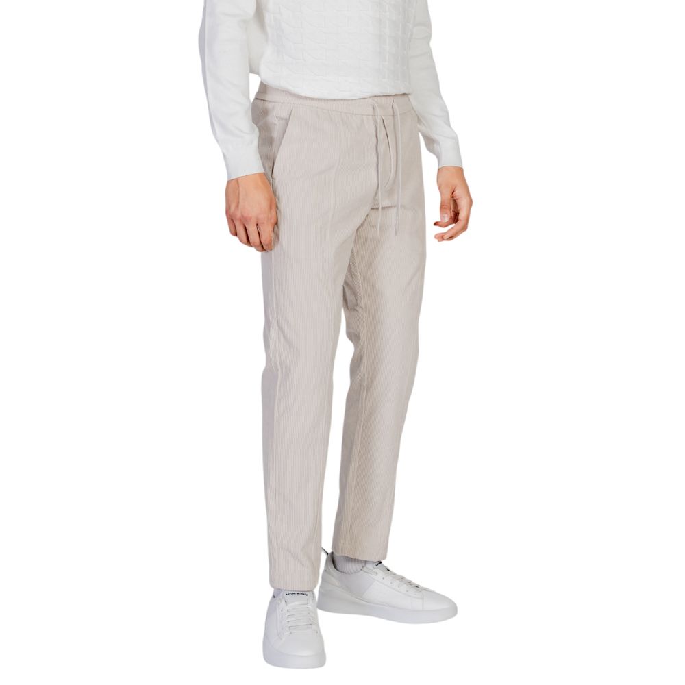 Antony Morato Beige Polyester Jeans & Hose